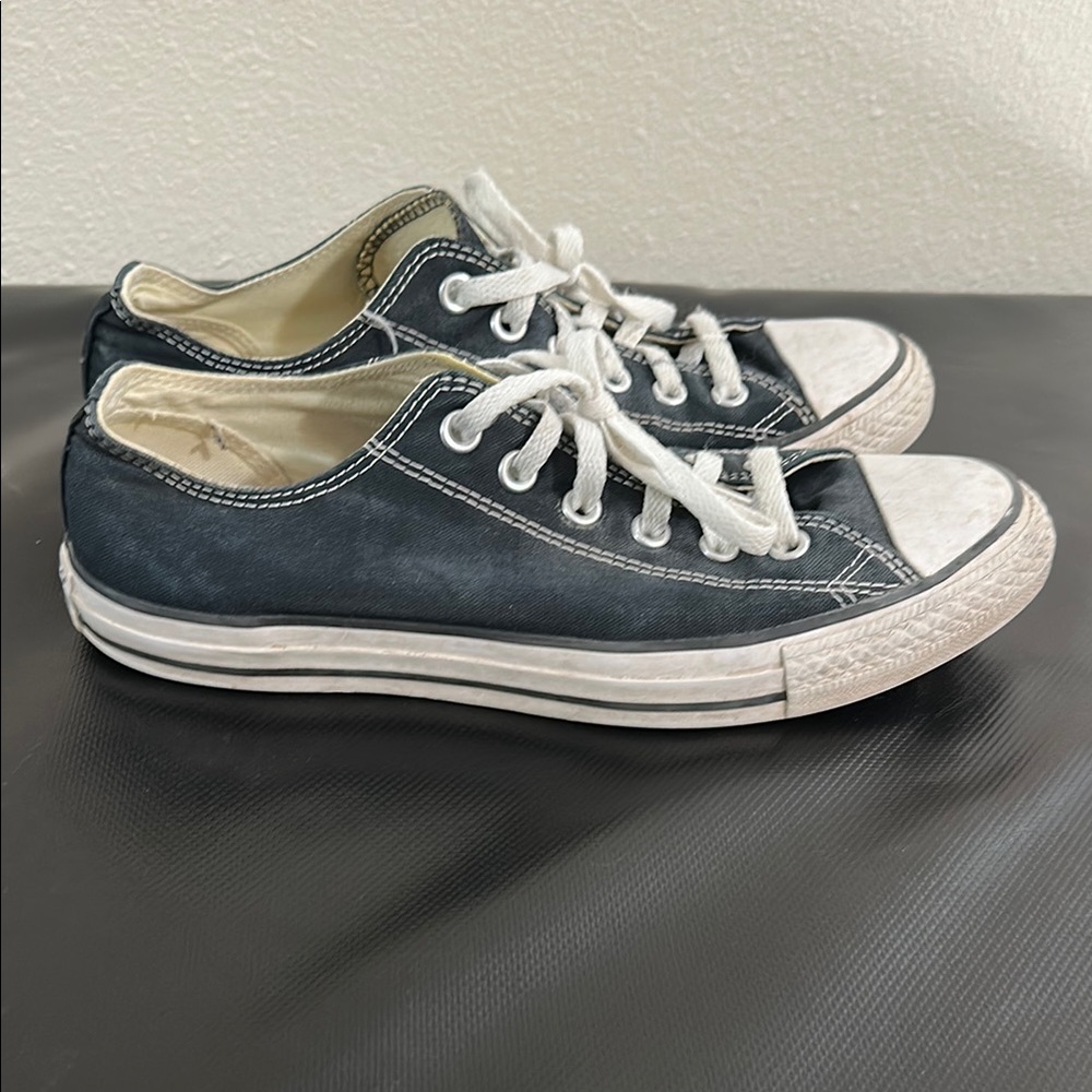 Converse Navy and White Sneakers